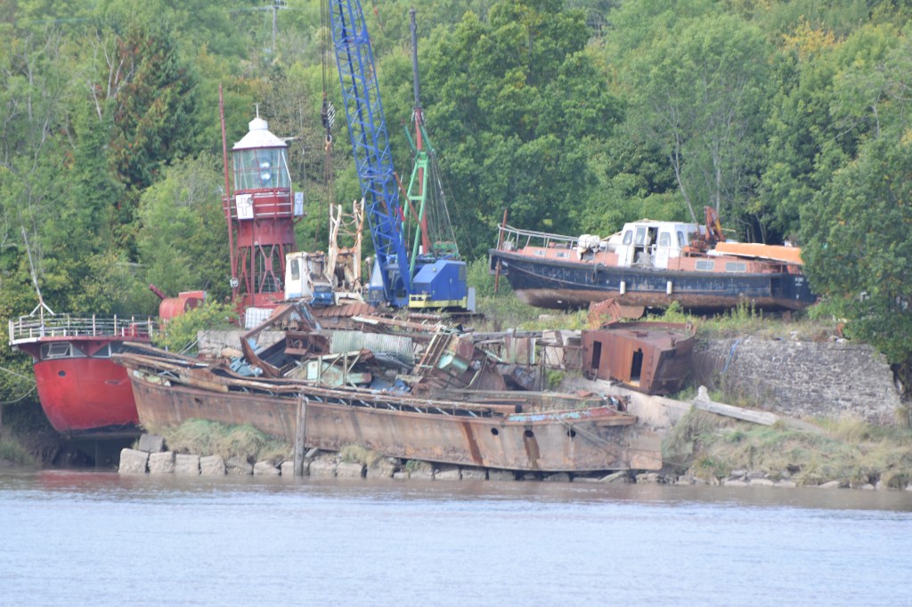 River Severn boatyard